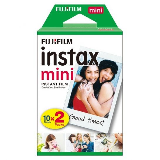 Fujifilm Instax Mini 2-Pack Instant Film