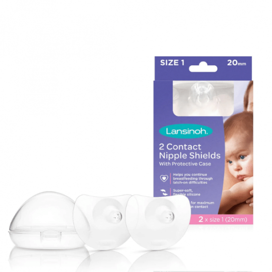 Lansinoh 24 mm Contact Nipple Shield Set