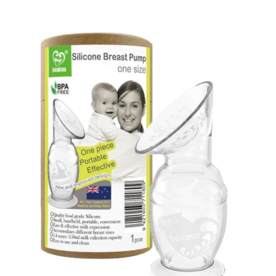 Haakaa Silicone Breast Pump with Suction Base 150ml